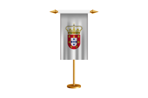 葡萄牙马六甲礼仪旗帜矢量免费