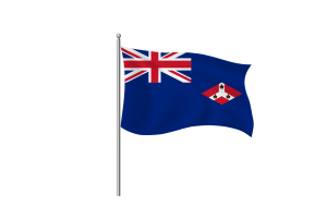 海峡殖民地旗帜剪贴画