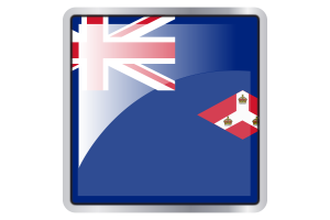 海峡殖民地旗帜广场图标