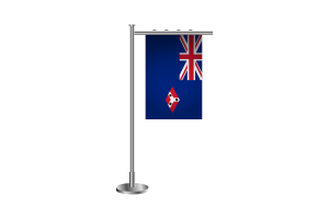 海峡殖民地站旗