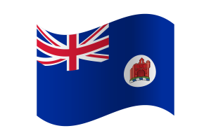 马六甲皇冠殖民地旗帜