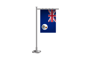 北婆罗洲皇家殖民地站旗
