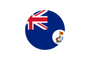 北婆罗洲皇冠殖民地旗帜矢量免费下载