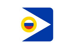 楚科奇旗帜方形圆形