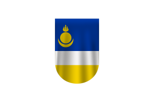 布里亚特旗帜矢量免费下载 （SVG， PNG）