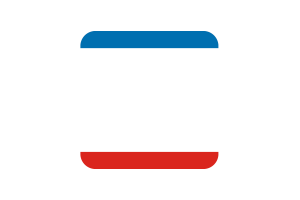 克里米亚半岛旗帜方形圆形