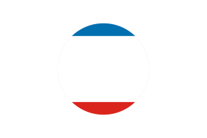 克里米亚半岛旗帜矢量免费下载