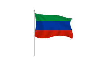 达吉斯坦旗帜剪贴画