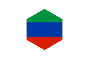 达吉斯坦旗帜六边形