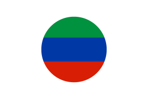 达吉斯坦旗帜矢量免费下载