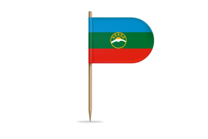 卡拉恰伊-切尔克斯共和旗帜帜桌旗