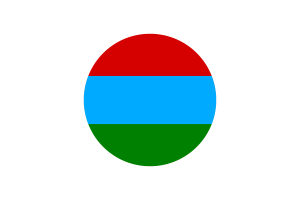卡累利阿共和旗帜矢量免费下载