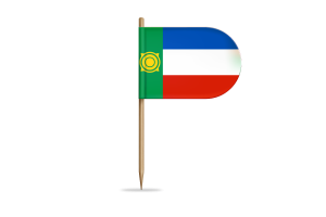 哈卡斯共和旗帜帜桌旗