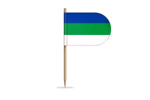 科米共和旗帜帜桌旗