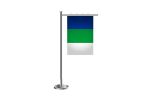 科米共和国站旗