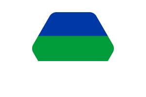 科米共和旗帜帜插图六边形圆形