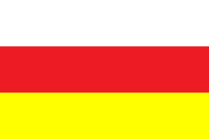 北奥塞梯阿拉尼亚旗帜