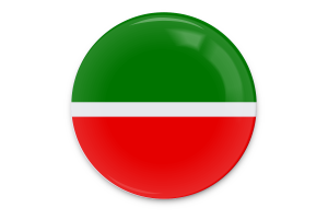 鞑靼斯坦旗帜矢量艺术
