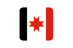乌德穆尔特旗帜方形圆形