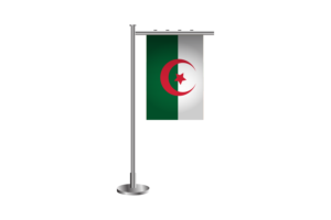 3d 阿尔及利亚站立旗