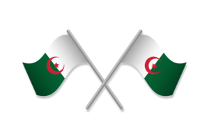 阿尔及利亚国旗矢量免费