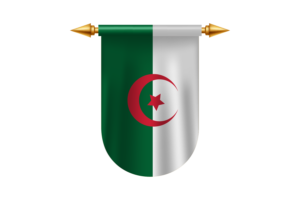 阿尔及利亚国旗矢量图像