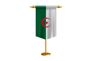 阿尔及利亚国旗插图与立场