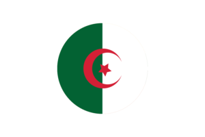 阿尔及利亚国旗矢量免费下载