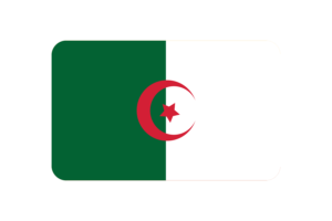 阿尔及利亚国旗矩形圆形