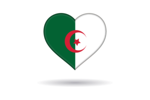 爱的阿尔及利亚心形
