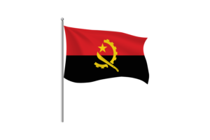 安哥拉国旗剪贴画