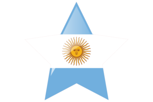 阿根廷国旗星图标