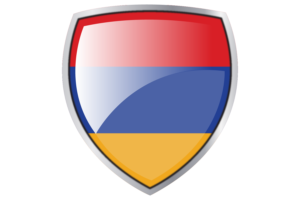 亚美尼亚国旗库切纹章盾牌