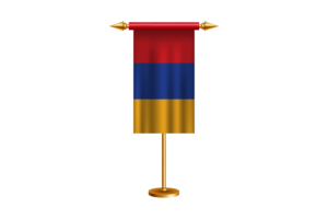 亚美尼亚礼仪旗帜矢量免费