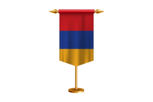 亚美尼亚国旗插图与立场
