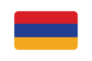 亚美尼亚国旗三角形圆形