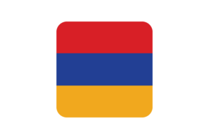亚美尼亚国旗方形圆形