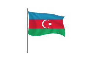 阿塞拜疆国旗剪贴画