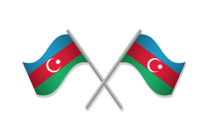 阿塞拜疆国旗矢量免费