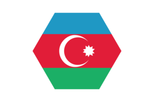 阿塞拜疆国旗矢量免费 |SVG 和 PNG