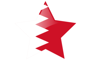 巴林国旗星图标