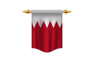 巴林国旗皇家旗帜