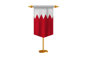 巴林国旗插图与立场