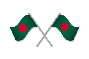 孟加拉国国旗标志矢量免费