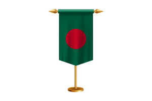 孟加拉国国旗插图与立场