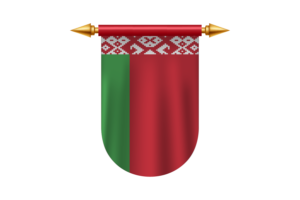 白俄罗斯国旗矢量图像