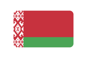 白俄罗斯国旗三角形圆形