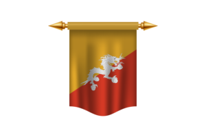 不丹国旗皇家旗帜