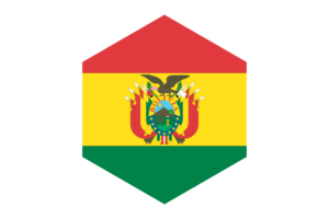 玻利维亚国旗六边形