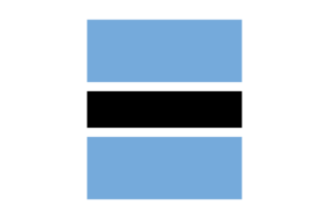 博茨瓦纳国旗 （下载 SVG， PNG）